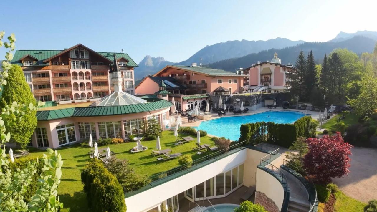 Wellnesshotel ...Liebes Rot-Flueh Haldensee Exteriör bild